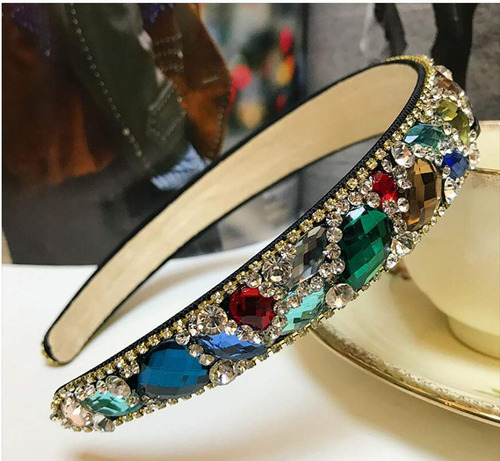 Fodattm - Diadema Con Cristales Brillantes Para Mujer, Multi