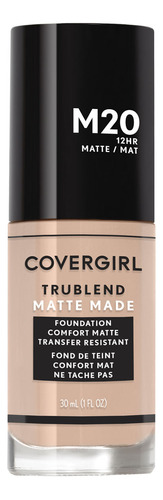 Base de Maquillaje Líquida Covergirl Trublend Matte M20 Warm Beige 30ml