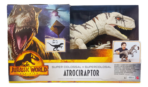 Super Colossal Atrociraptor Jurassic World Toys Mattel