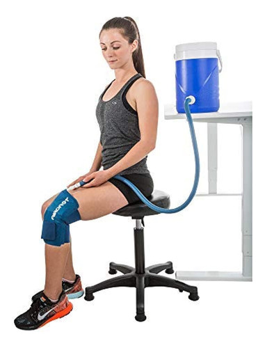 Solución De Rodilla De Terapia Fría De Crio Aircast Cryo - A