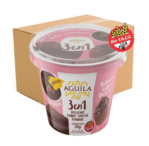 Relleno Aguila 3 En 1 X290g Sin Tacc (bulto 24x290g)