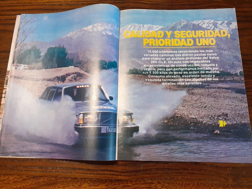 Revista Corsa 756 Road Test Volvo 264 Gle Ferrari 126 Turbo (Usado)