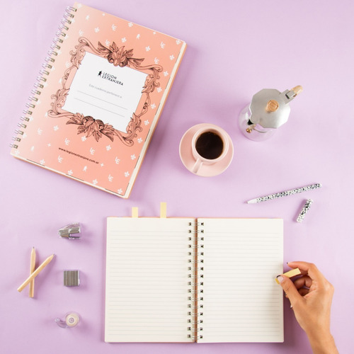 Imagen 6 de 7 de Cuaderno Studio Rayado Tigre A5