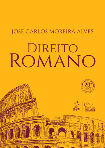 Direito Romano, de ALVES, José Carlos Moreira. Editora Forense Ltda., capa mole em português, 2021