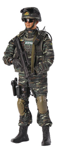 12 Masculino Modelo 1/6 Misión De Paz Uniforme Soldado