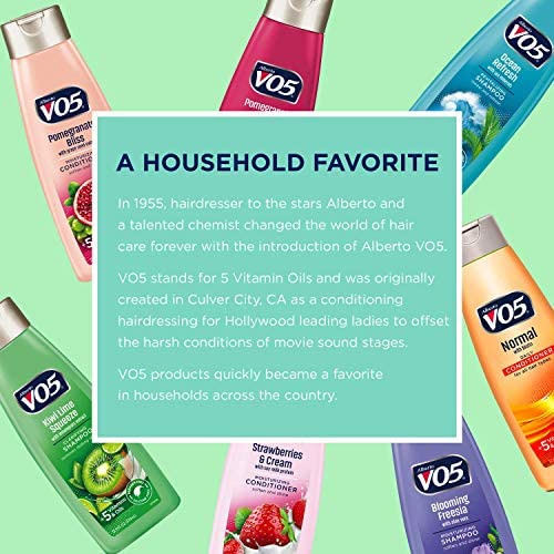 Acondicionador hidratante de fresa Alberto Vo5 Moisture Milks