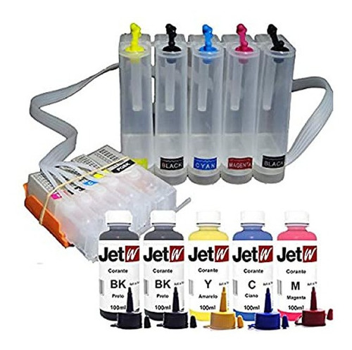 Bulk-ink Canon Mg5410 Mg5510 Mg5610 Ix6810 Ip7210+ Tinta