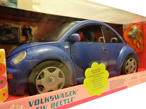 Volkswagen New Beetle De Barbie, Original, Mattel Camper