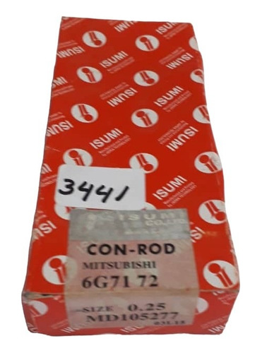 Conchas Biela Montero Dakar / Sport 0.25 = 0.10