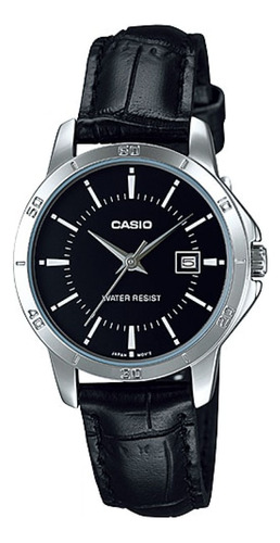 Reloj Para Mujer Casio Casio Ltp-v004l-1audf Negro