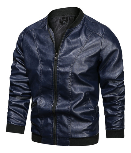 Chaqueta De Cuero Q Para Hombre E Invierno, Uniforme De Béis