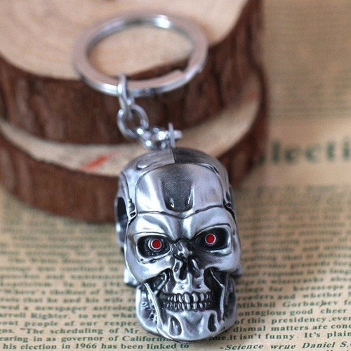 Llavero De Calavera Terminator Excelente Skpalace