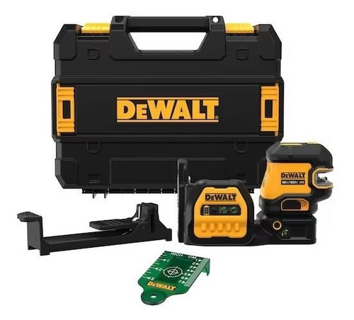 Nivel Laser Verde Dewalt De Líneas Cruzada  Dcle34220gb