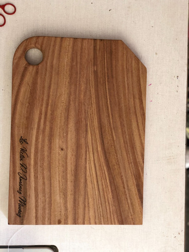 Tabla Para Picar O Servir Premium Parota 25 X 35 Cm