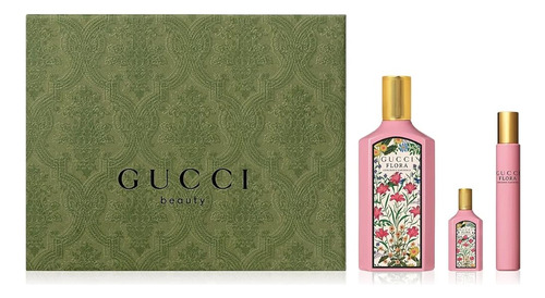 Gucci Flora Gorgeous Gardenia Set De Regalo De 3 Piezas Eau 