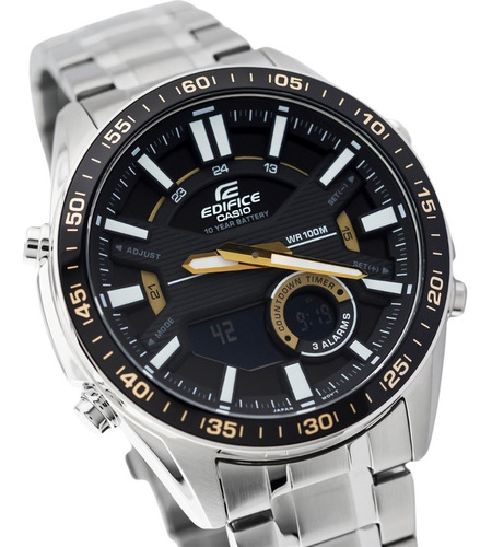 Reloj Hombre Casio Edifice Cod: Efv-c100d-1b Sumergible Acero Joyeria Esponda