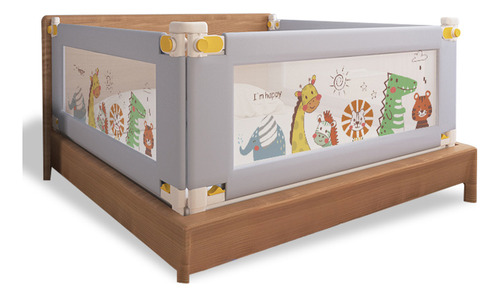 Baranda De Cama Seguridad Bebe Plegable Ajustable