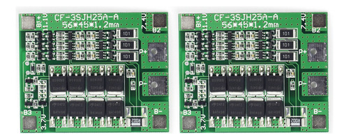 Placa De Protección De Batería De La Serie 3 12v18650 De 11,