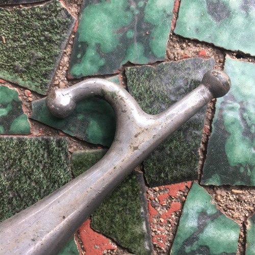 Viejo Remo En Madera Con Gancho Robador En Aluminio (Usado)