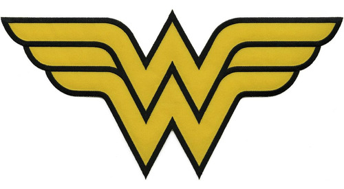 Aplicacion Dc Comics Originals Wonder Woman Logo Trasero Pa