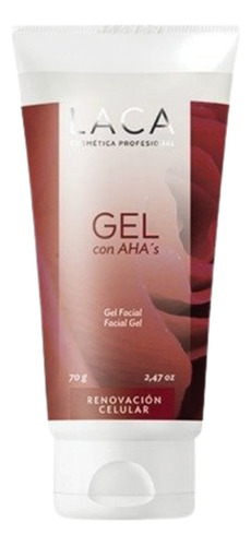 Gel Con Aha's Laca X 70g Peeling Suave Glicólico Aloe Vera