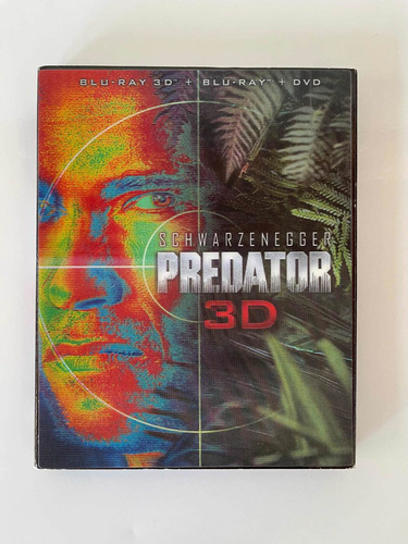 Schwarzenegger Predator 3d Blu-ray