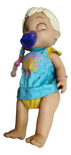 Muñeca Baby Alive Azul (Usado)