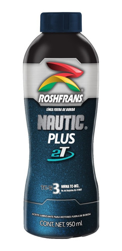 Aceite Lubricante  2 Tiempos Roshfrans Nautic Plus Tc-w3