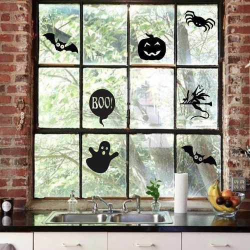 Pack Vinilos Decorativos Calco Halloween 31 Octubre