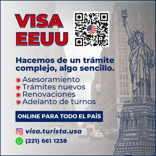 Trámites Visa Turista Para Eeuu - Asesoramiento Integral