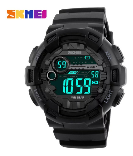Relógio Masculino Esportivo Digital Skmei 1243 Prova D'água
