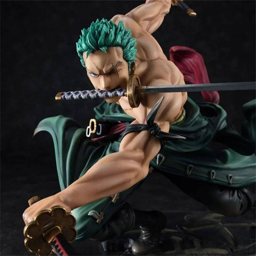 Figura Colección Anime One Piece Gk Roronoa Zoro 10cm