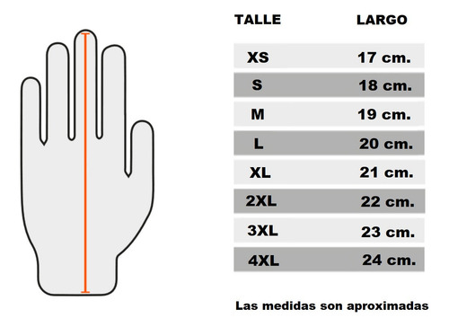 Guantes Moto Pro Biker Tactiles Protecc + 1ra Piel De Color Negro Talle M