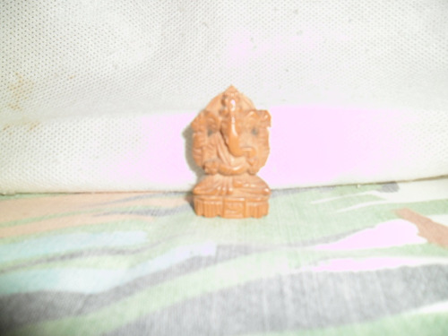 Ganesha Miniatura 5cm Madera Sandalo India Yoga Hindu Tantra