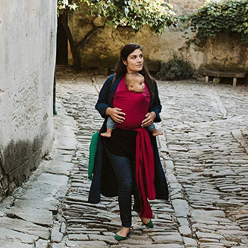 Boba Baby Wrap Carrier, Sangria - El Portabebés Para Niños Y