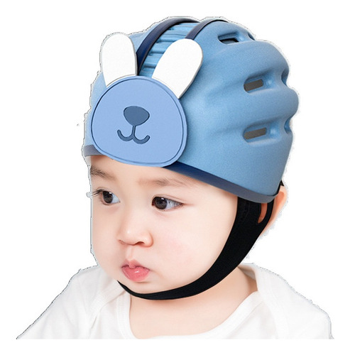 Casco Protector Antigolpes Seguridad Gateo For Bebe