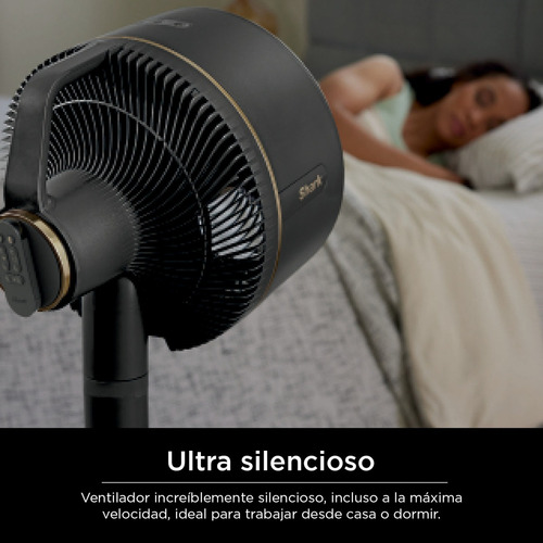 Ventilador Flexbreeze Inalámbrico Y Cable - Shark - Fa222 Na Negro Negro Plástico 3