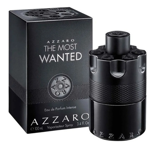 Perfume Azzaro The Most Wanted Intense 100ml Para Hombre Volumen de la unidad 100 mL