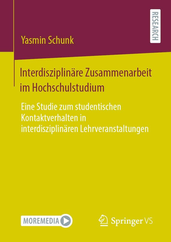 Libro: Interdisziplinäre Zusammenarbeit Im Hochschulstudium: