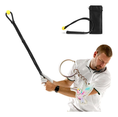 Ayuda Entrenamiento Swing Golf Cuerda Entrenamiento De Golf