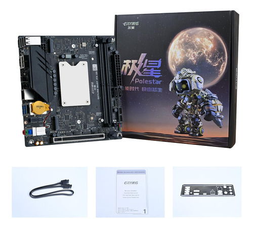 Erying Mini Itx Cpu Combo De Placa Base - Intel Core Ih Con