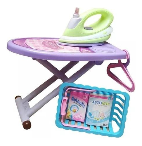 Plancha De Juguete Para Niñas Con Mesa Y Accesorios