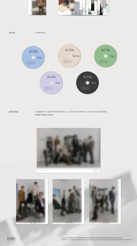 Cd Seventeen An Ode 3rd Regular Album Version.5 Real-black.