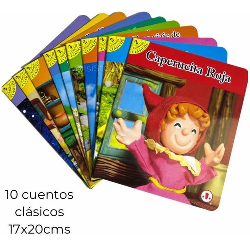 Cuentos Clásicos Infantiles, Pack 10und.