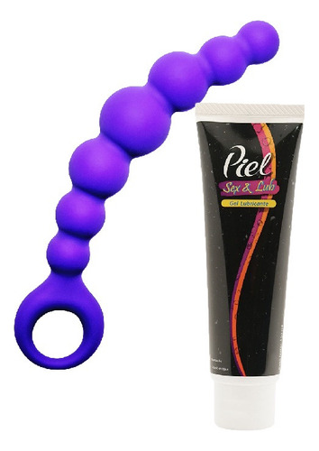 Bolas Anales + Gel Lubricante Piel Sex&lub 120 Ml