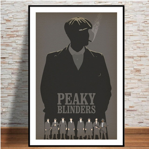 Imagen 3 de 10 de Cuadros-peaky Blinders 3,decorativo,95x60cm-16k Resolución