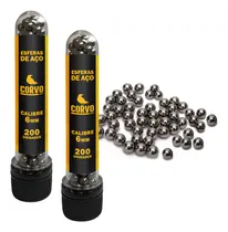 Comprar 400 Esferas De Aço Para Arma Rossi C11 E M9 Cal. 6mm 0.88g
