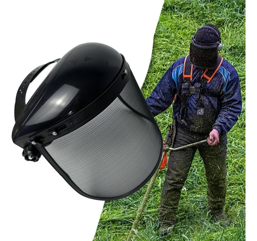Visera De Malla Ajustable Para Protección Facial, Protector