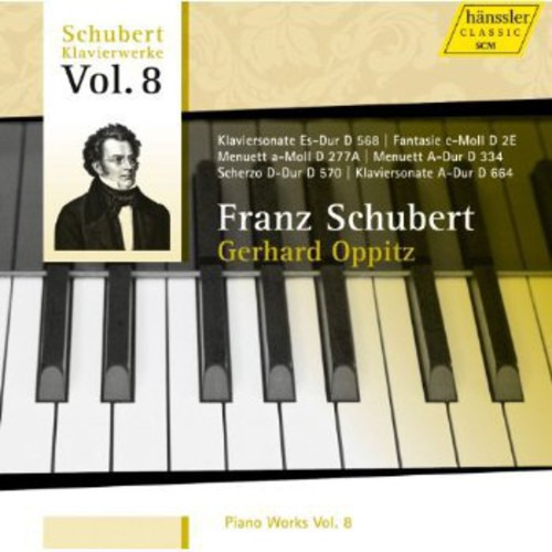 Obras Para Piano De Schubert//oppitz En 8 Cd