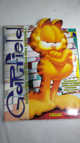 Álbum De Figurinha Garfield + Pôster Faltam 14 Cromos 